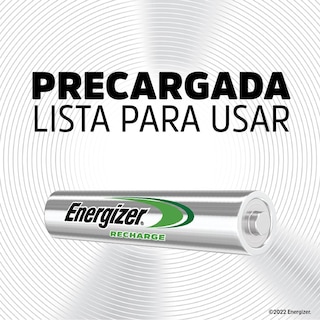 Foto 3 | Cargador De Pilas Energizer Maxi 2 AA+ 4 Pilas AAA