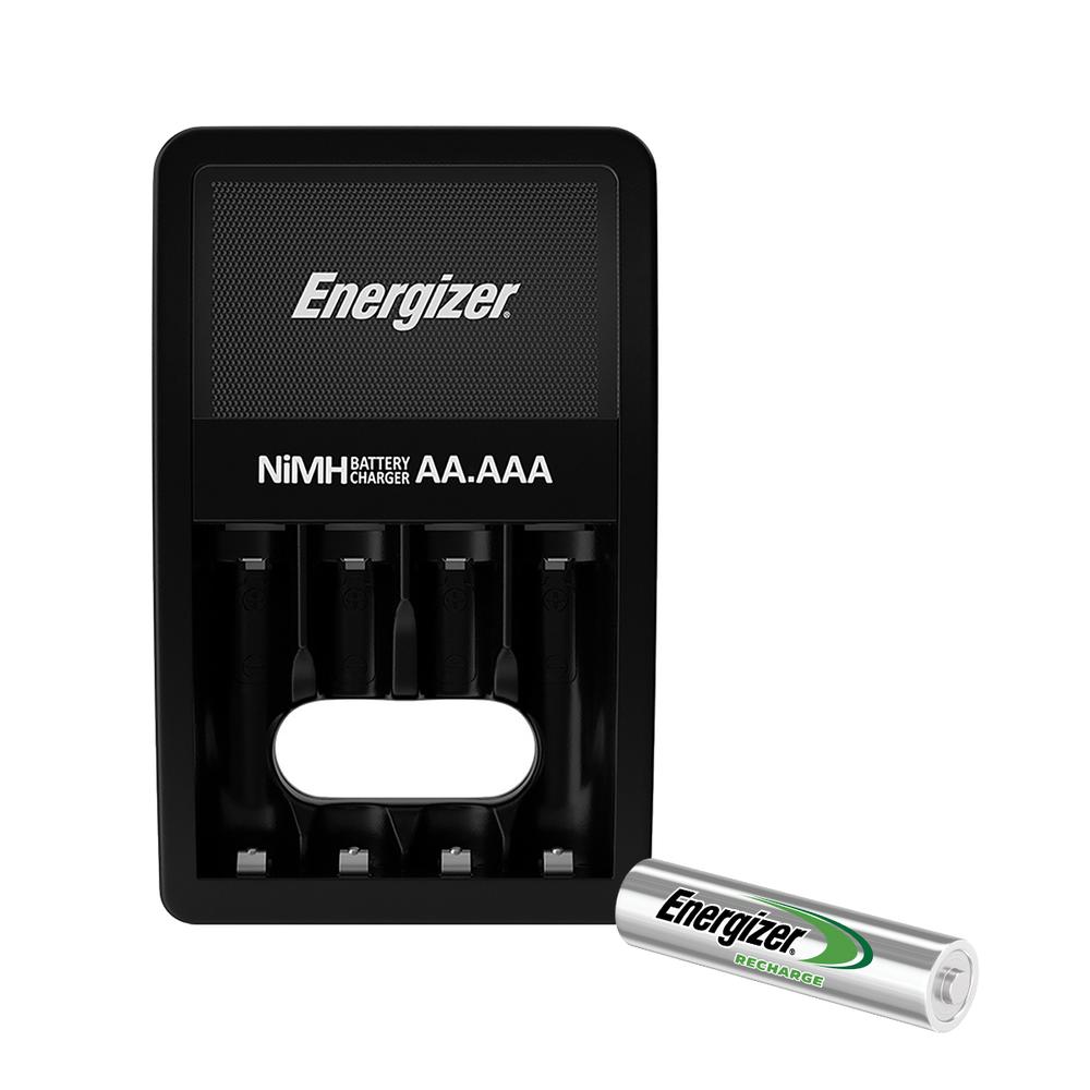 Foto 5 pulgar | Cargador De Pilas Energizer Maxi 2 AA+ 4 Pilas AAA