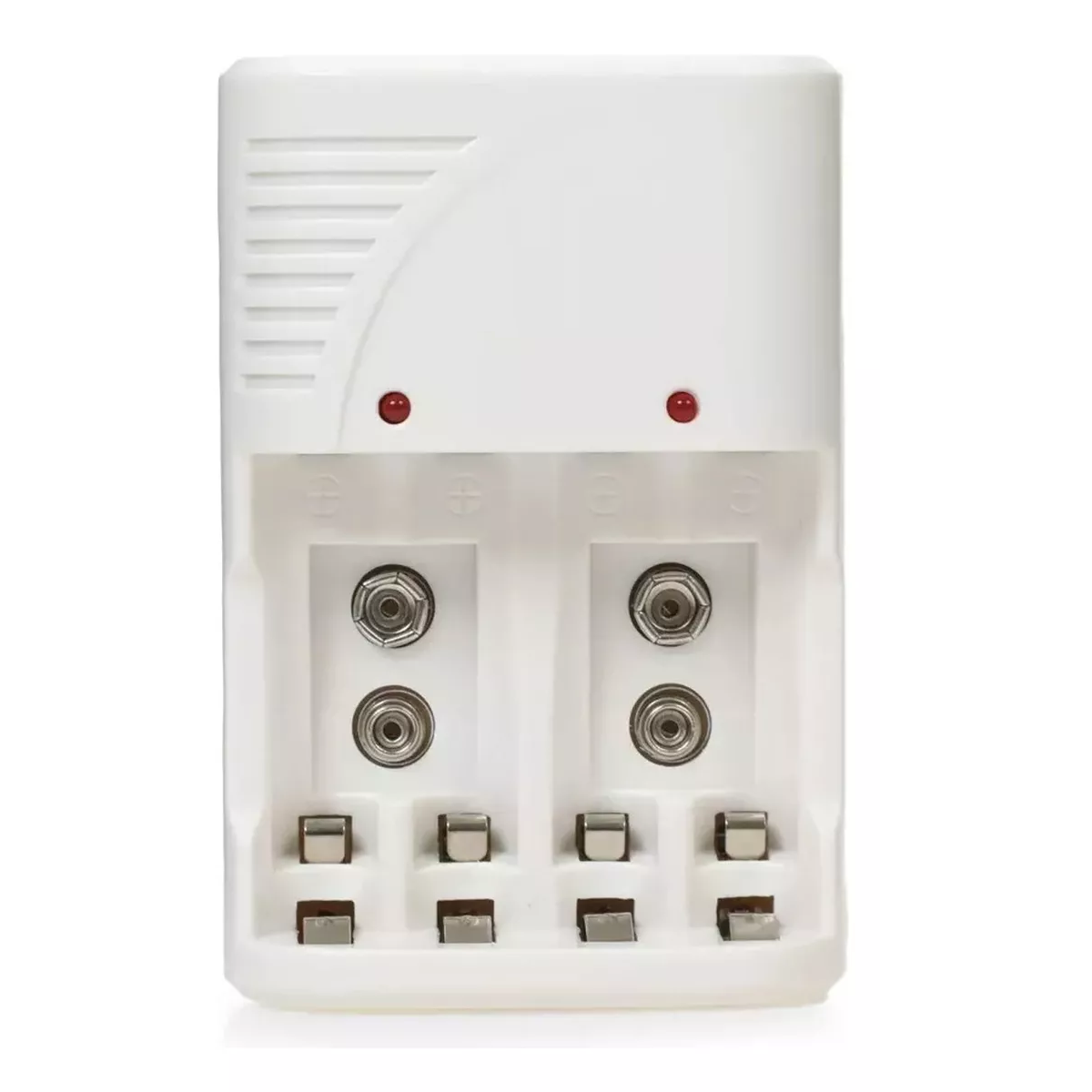 Cargador de Baterías Eo Safe Imports Esi11793 Blanco Pilas Doble A