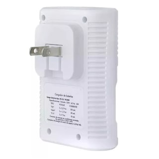 Foto 3 | Cargador de Baterías Eo Safe Imports Esi11793 Blanco Pilas Doble A