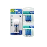 Cargador Con 10 Pilas Recargables Aaa Triple A 1.2v Original Eo Safe Imports Esi-16219 Blanco