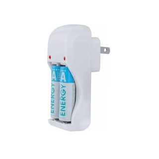 Foto 2 | Cargador Con 10 Pilas Recargables Aaa Triple A 1.2v Original Eo Safe Imports Esi-16219 Blanco
