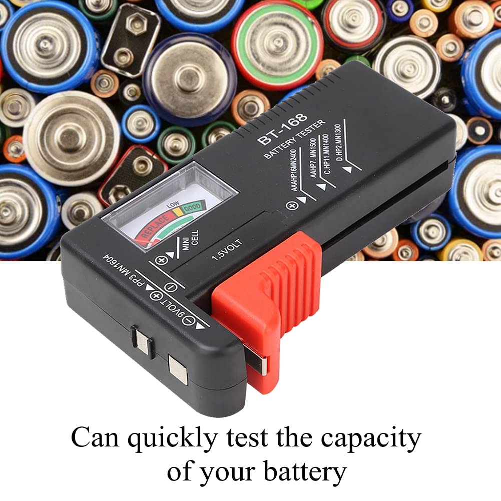 Foto 4 pulgar | Comprobador De Baterías Ashata Universal Para 1,5 V Aa, Aaa Y 9 V - Venta Internacional.