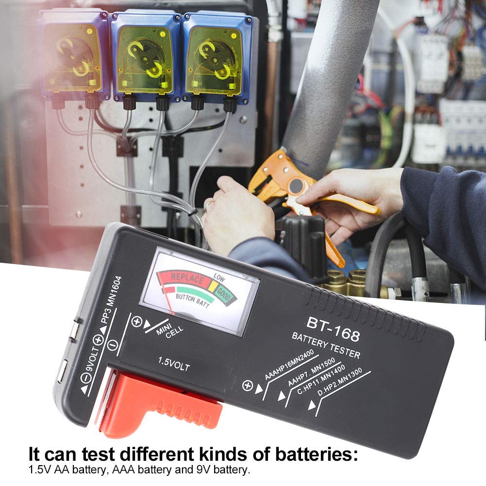 Foto 5 pulgar | Comprobador De Baterías Ashata Universal Para 1,5 V Aa, Aaa Y 9 V - Venta Internacional.