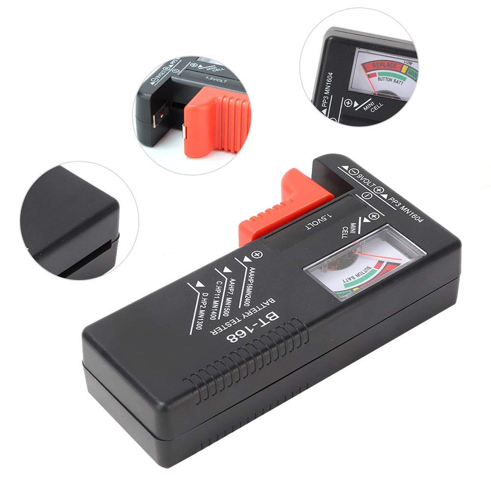 Foto 6 | Comprobador De Baterías Ashata Universal Para 1,5 V Aa, Aaa Y 9 V - Venta Internacional.