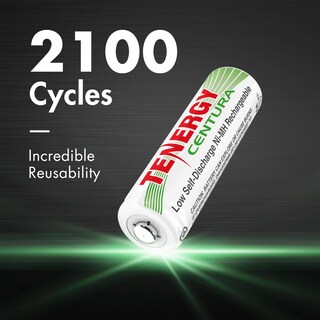 Foto 2 | Pilas Recargables Tenergy Centura Aa 2000 Mah, Paquete De 4 Con Cargador - Venta Internacional.
