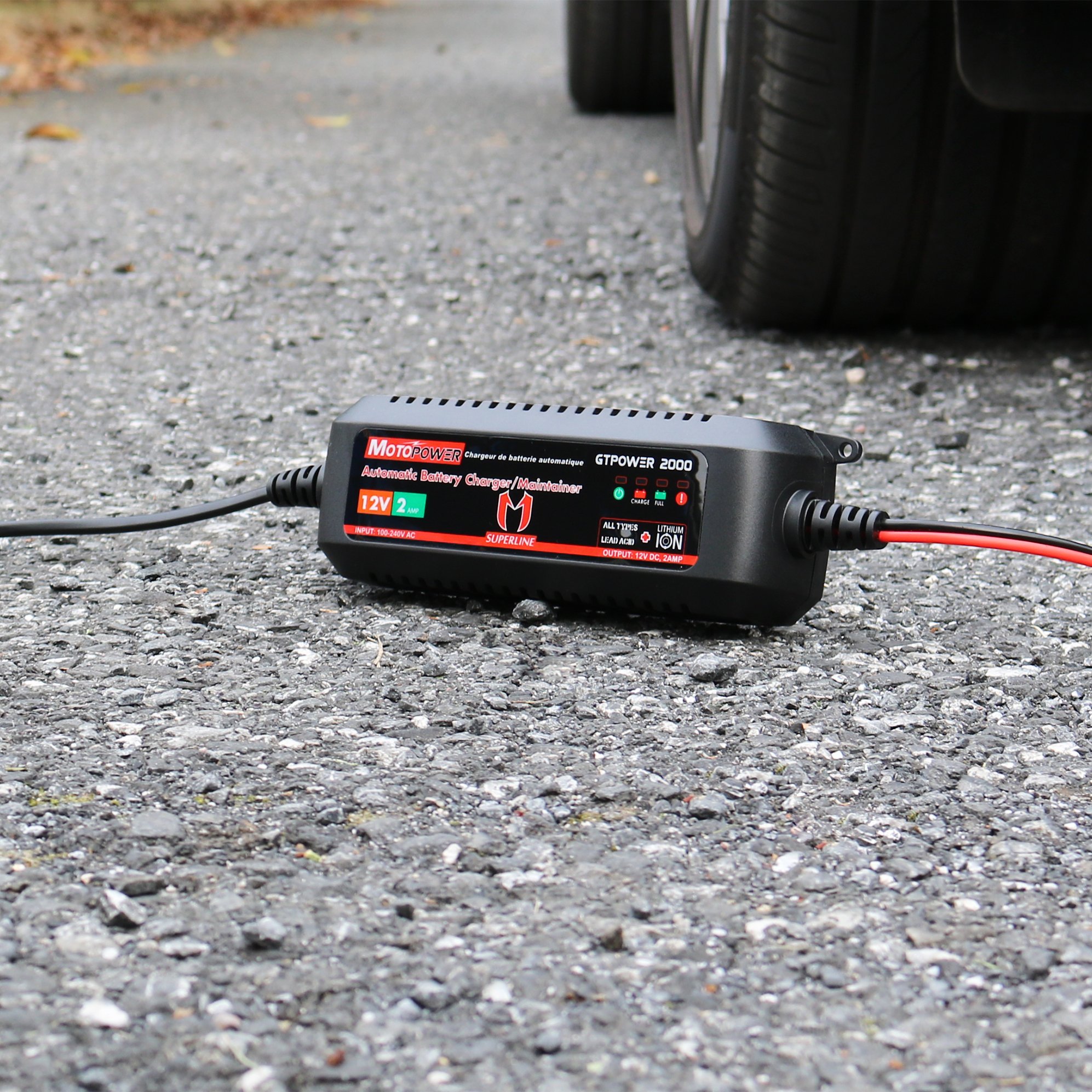 Foto 6 | Cargador De Batería Motopower Mp00207a 12v 2a Para Iones De Litio - Venta Internacional.
