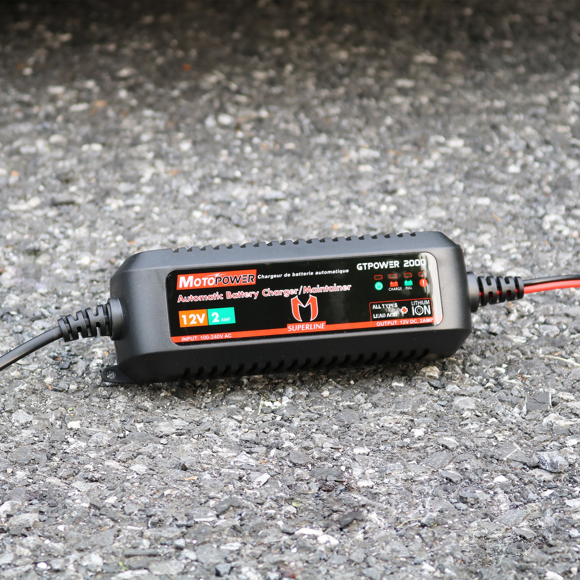 Foto 8 pulgar | Cargador De Batería Motopower Mp00207a 12v 2a Para Iones De Litio - Venta Internacional.