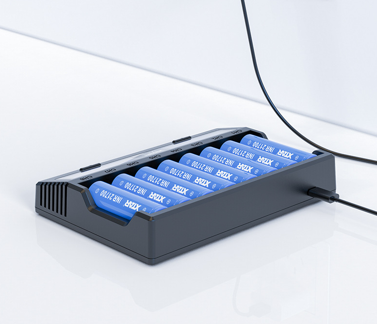 Foto 3 | Cargador Inteligente Xtar Vc8 De 8 Ranuras Para Baterías Ni-mh Con Carga De 3 A - Venta Internacional.