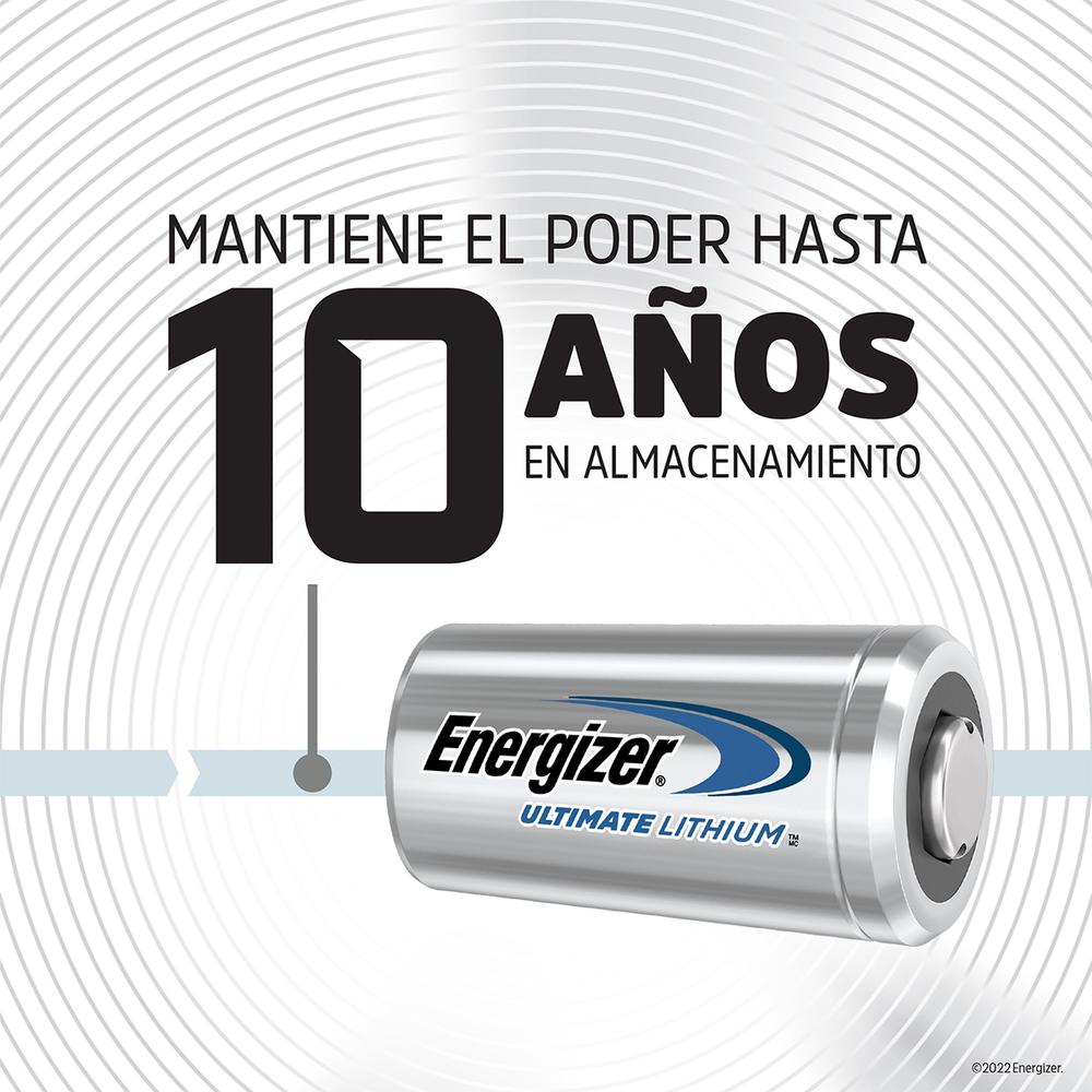 Foto 4 pulgar | Pila Energizer Cr123 3 Volts Cr123a Cr-123 Cr123a El-123a 16340