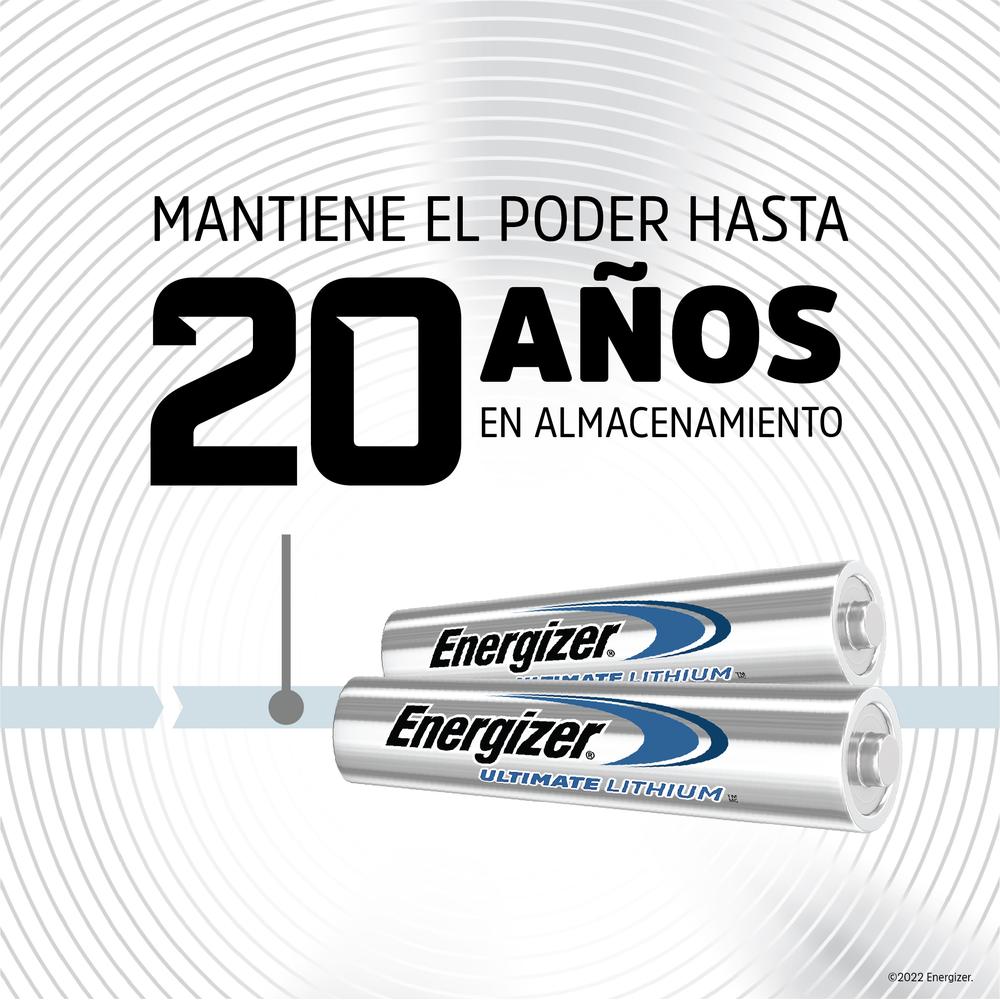 Foto 7 pulgar | Pila Energizer Litio Aaa Blister con 2 Unidades