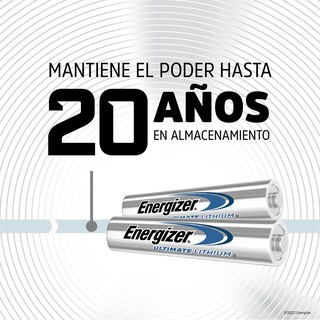 Foto 6 | Pila Energizer Litio Aaa Blister con 2 Unidades