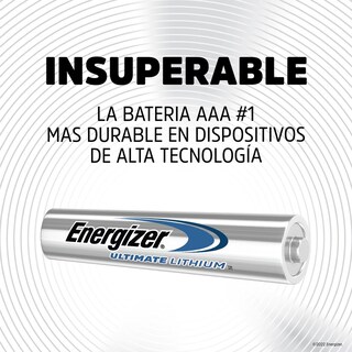 Foto 7 | Pila Energizer Litio Aaa Blister con 2 Unidades