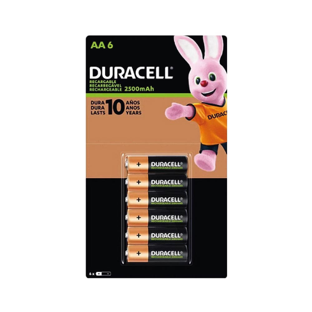 Foto 4 pulgar | Kit Pilas Recargables Duracell Con 6 Aaa + 6 AA