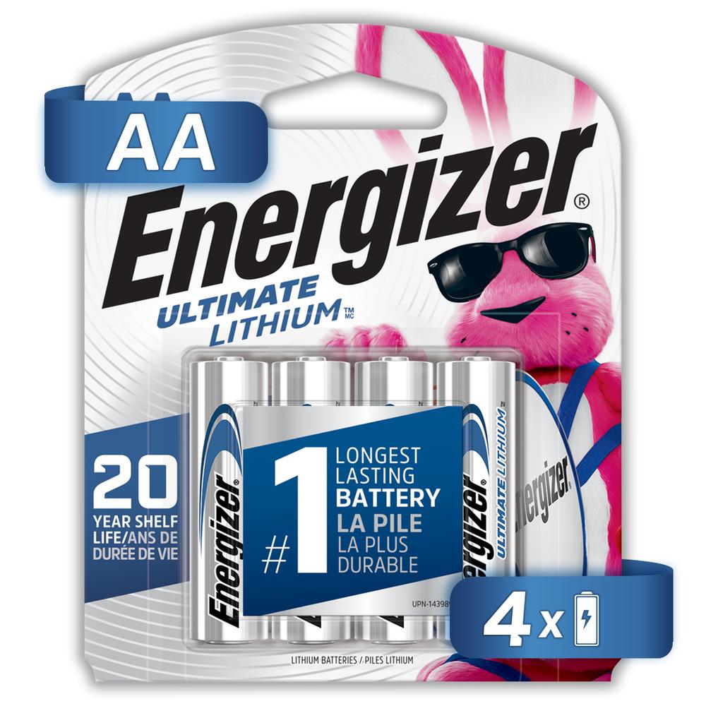 Foto 2 pulgar | Pila Energizer Litio AA Blister 4 Unidades 1.5 v