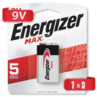 Foto 2 | Pila Energizer Max 9V Alcalina Blister 12 Unidades