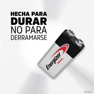 Foto 5 | Pila Energizer Max 9V Alcalina Blister 12 Unidades