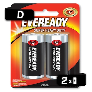 Foto 3 | Pila Eveready Carbón Zinc D Blister 24 Unidades