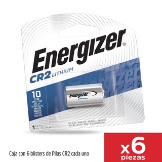 Foto 6 | Pila Botón Energizer Cr2 Litio Blister 6 Unidades