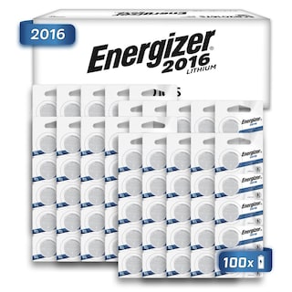 Foto 2 | Pila Botón Energizer 2016 Litio Tira 100 Unidades