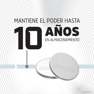 Foto 6 | Pila Botón Energizer 2016 Litio Tira 100 Unidades