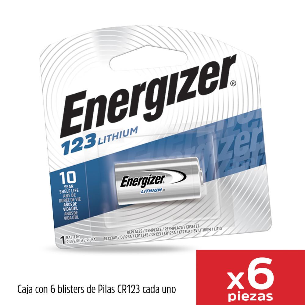 Foto 7 pulgar | Pila Energizer 123 Blister 6 Unidades 3 V
