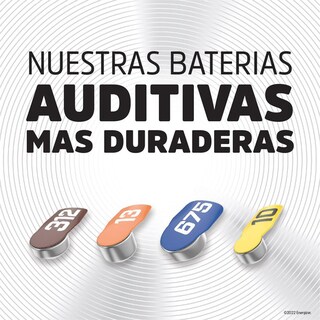 Foto 3 | Pila Energizer XPIENEAUDHA312-8 Auditiva A312 con 48 Pilas Botón