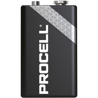 Foto 1 | Pila Procell Duracell Alcalina 9v PC1604 Pieza Industrial