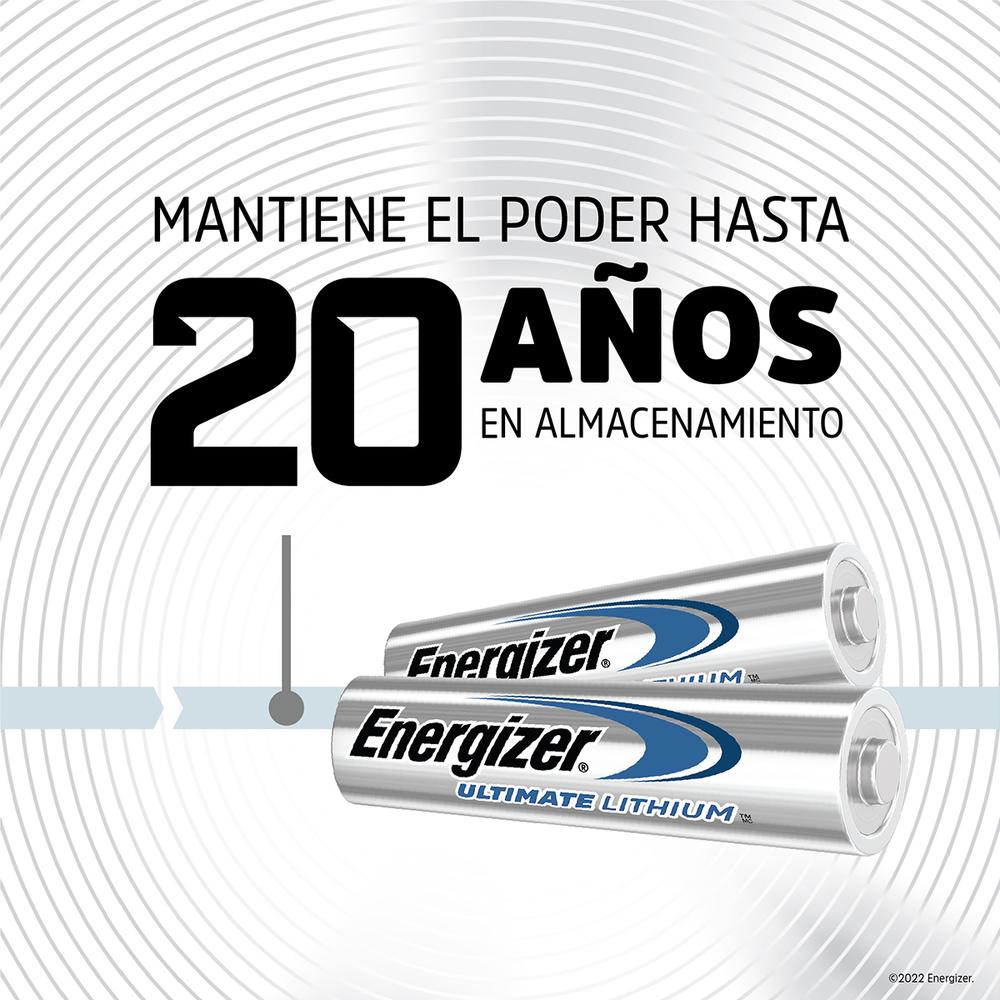 Foto 8 pulgar | Pila Energizer Litio Aa Blister 12 Unidades 1.5v