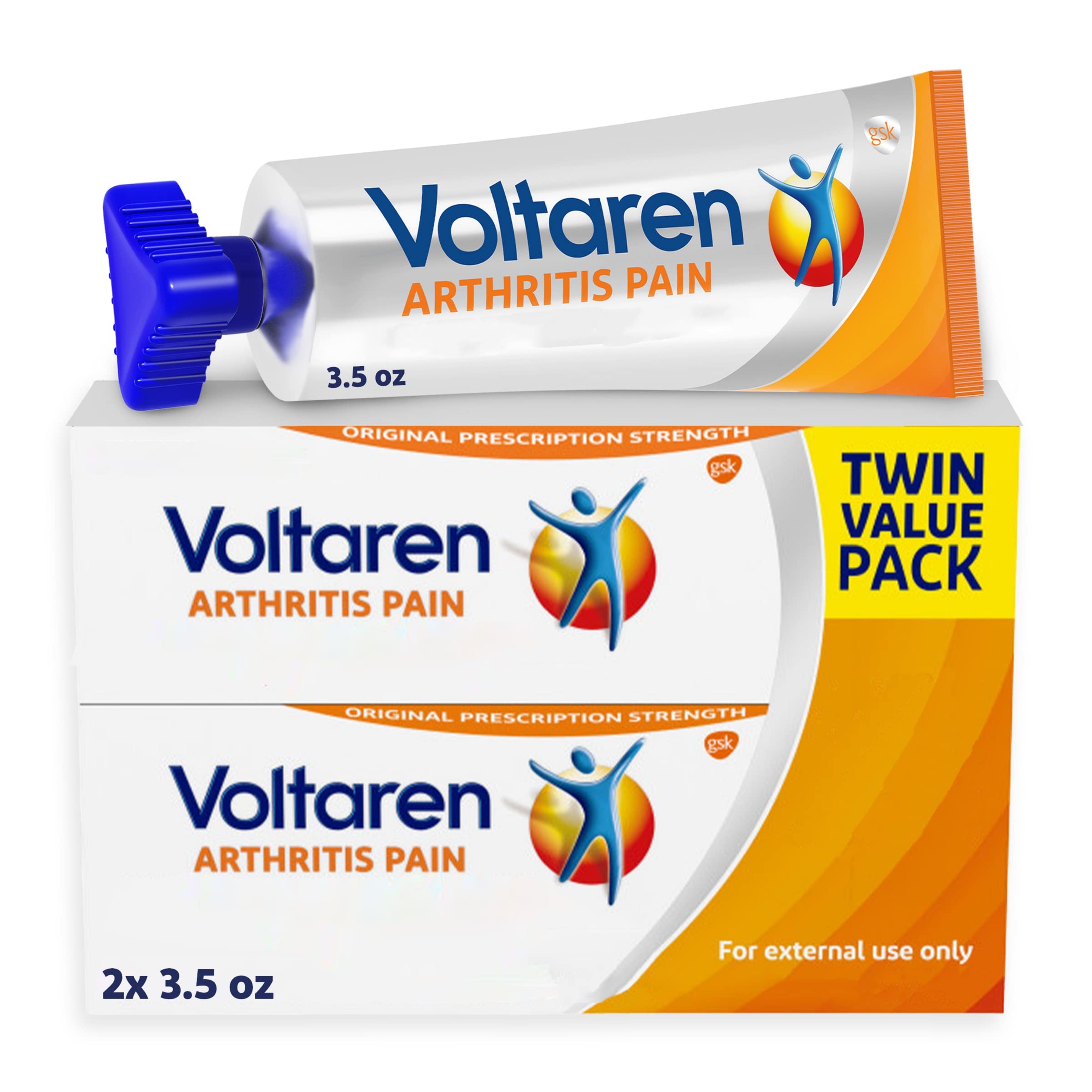 Foto 2 pulgar | Gel Para Aliviar El Dolor De La Artritis Voltaren, Paquete Doble, 200 Ml - Venta Internacional.