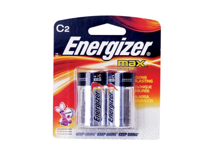 Baterías Alcalinas Energizer Tipo C 1.5v