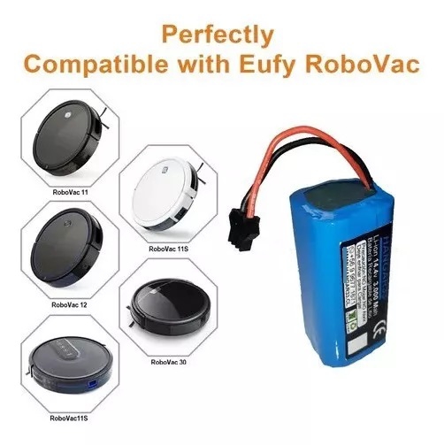 Foto 3 pulgar | Batería De Repuesto 14,4 V 2000 Mah Para Eufy Robovac 11s - Venta Internacional.