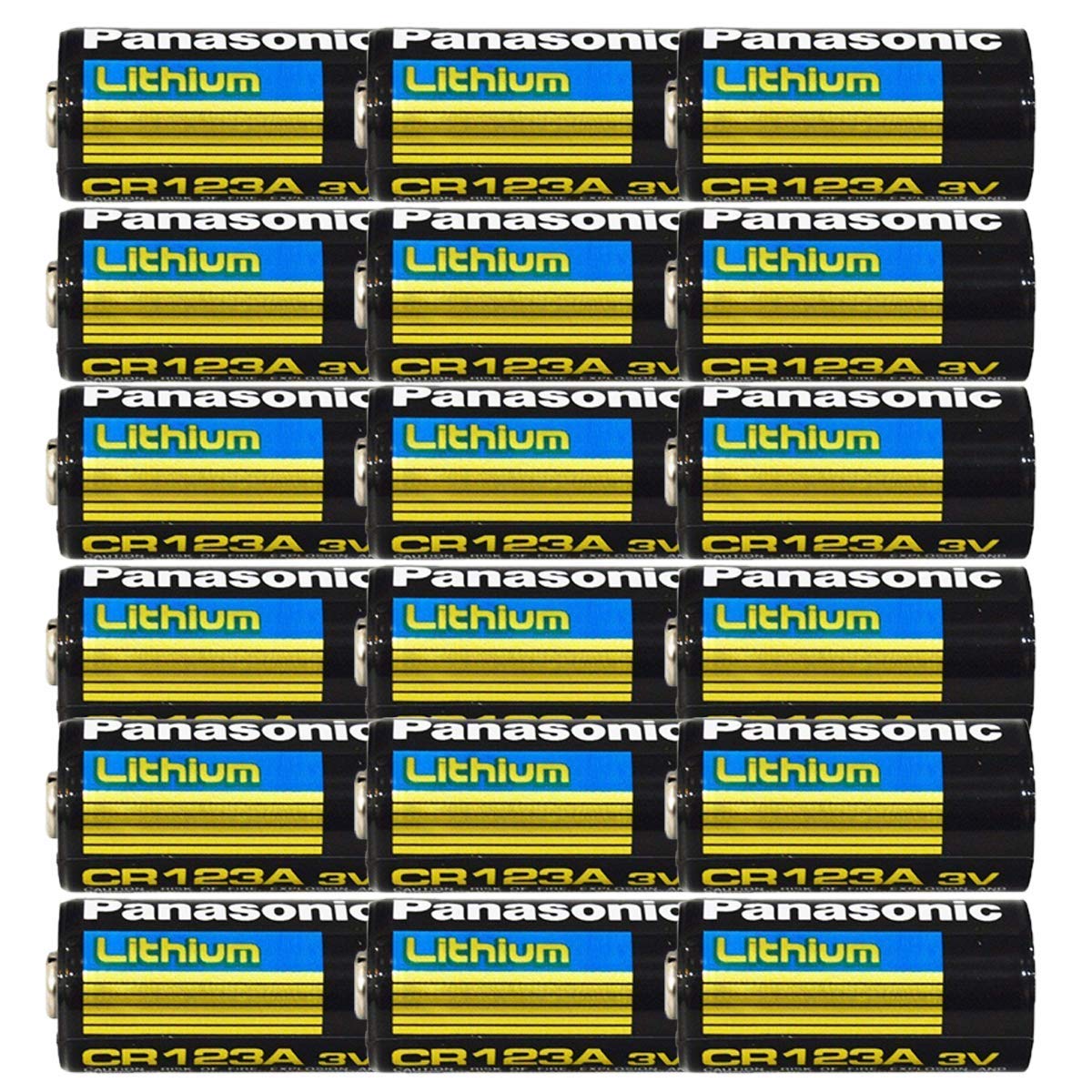 Foto 1 | Batería Panasonic Lithium Cr123a 3v 1.55ah (paquete De 16) - Venta Internacional.