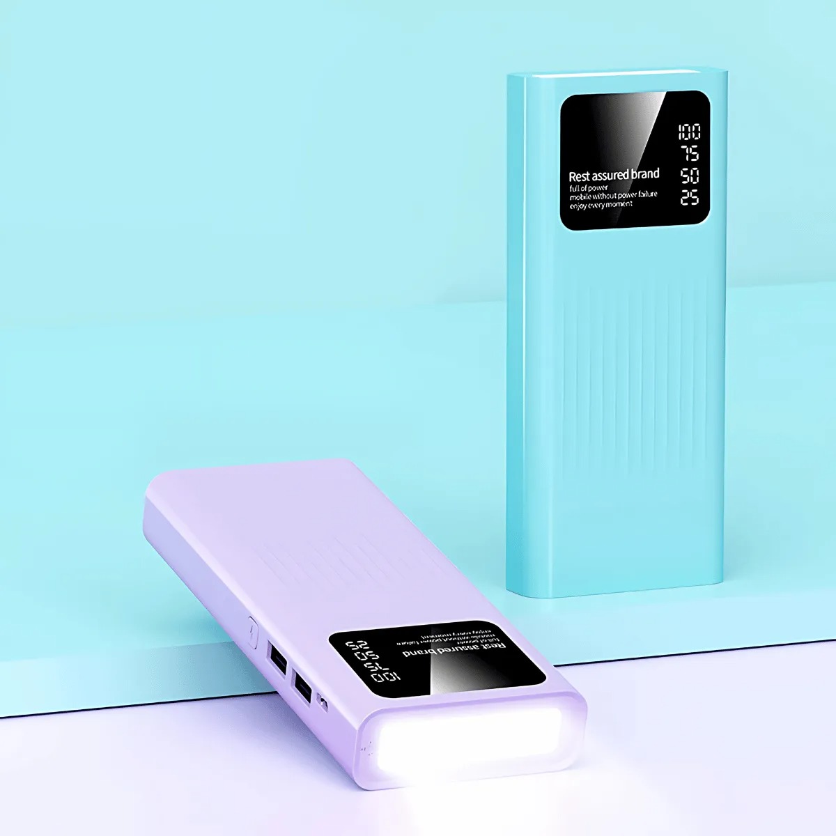 Foto 4 pulgar | Pila Portátil Recargable Power Bank Buytiti 2000 Mah Con Linterna Led