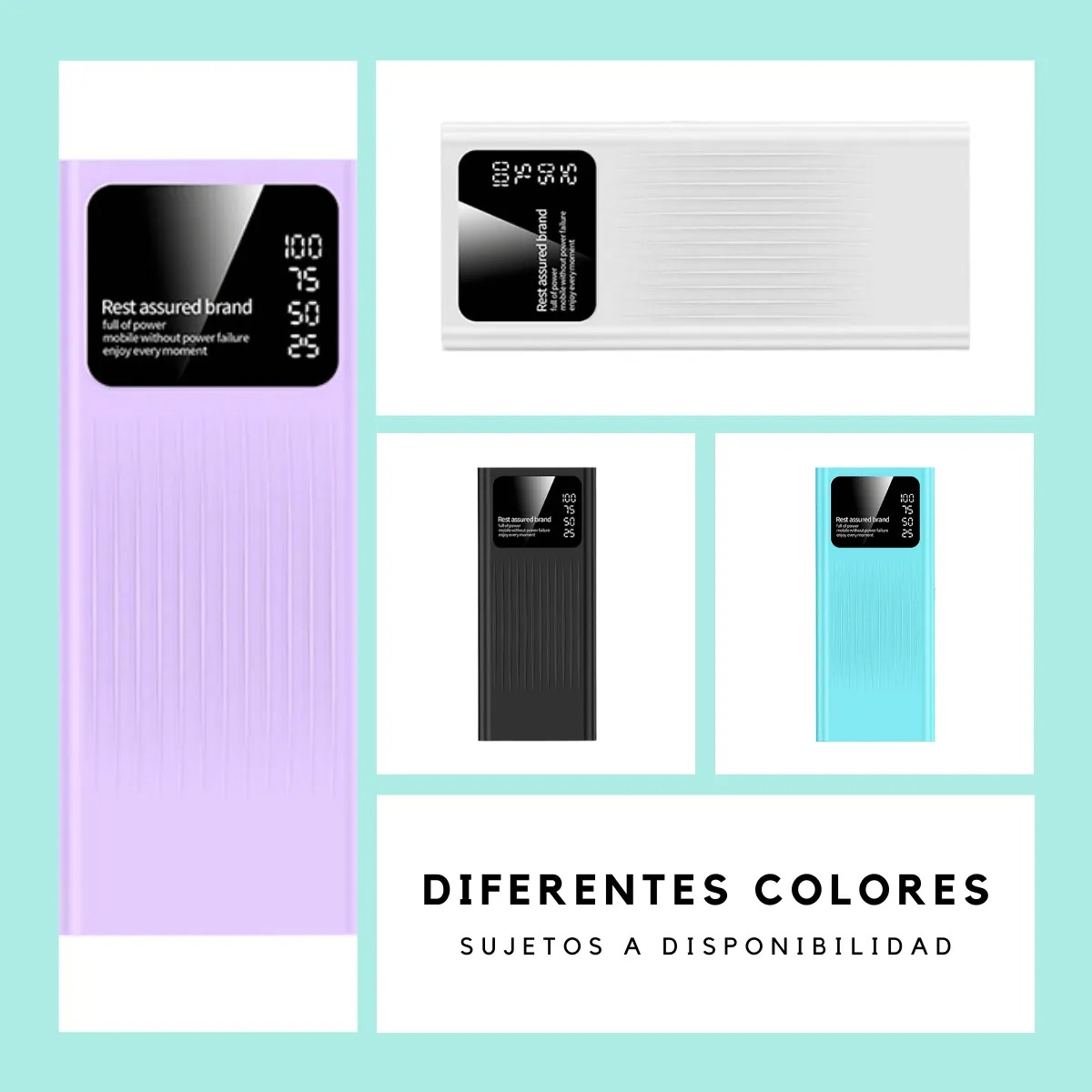 Foto 4 | Pila Portátil Recargable Power Bank Buytiti 2000 Mah Con Linterna Led