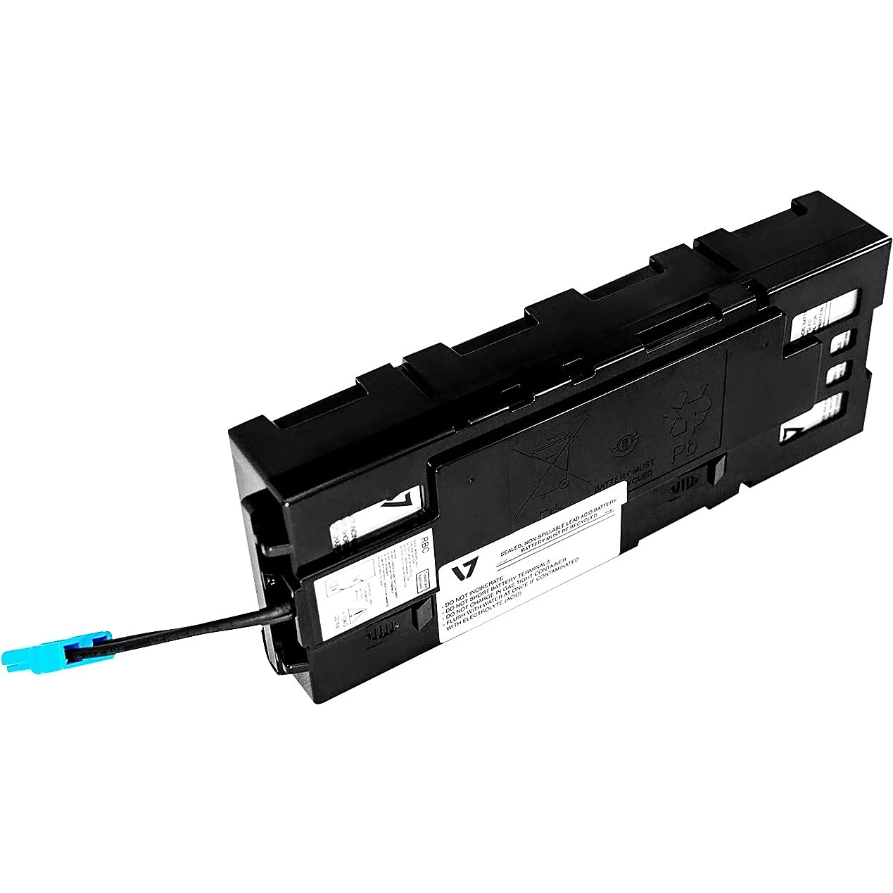 Foto 2 pulgar | Batería De Repuesto Ups V7 Para Apc Apcrbc115 12 V 9 Ah - Venta Internacional.