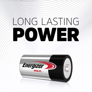 Foto 2 | Batería Alcalina Energizer Max C De 1,5 V (paquete De 2) - Venta Internacional.
