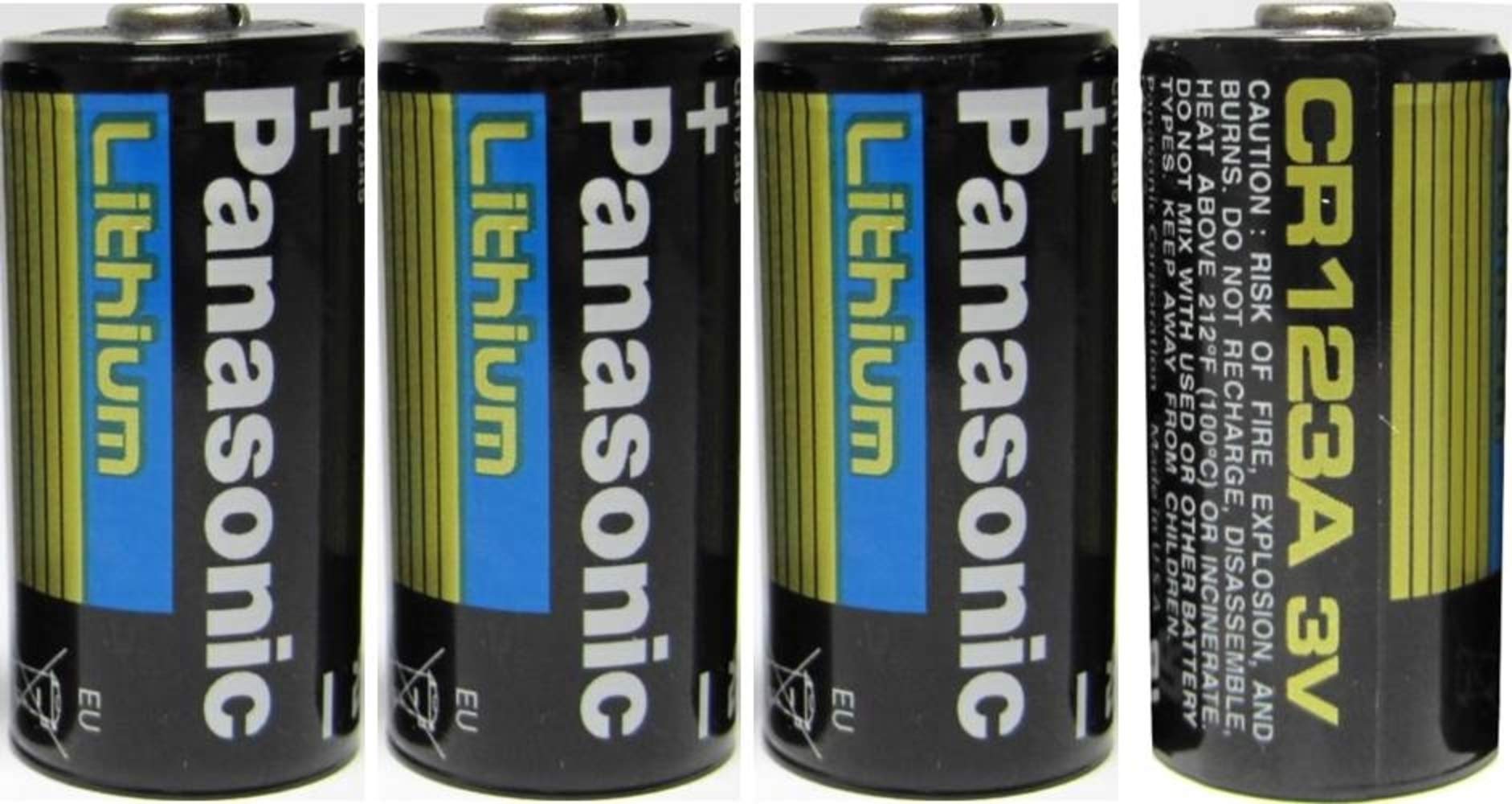 Foto 4 pulgar | Batería Panasonic Cr123a Litio 3v Photo (paquete De 4) - Venta Internacional.