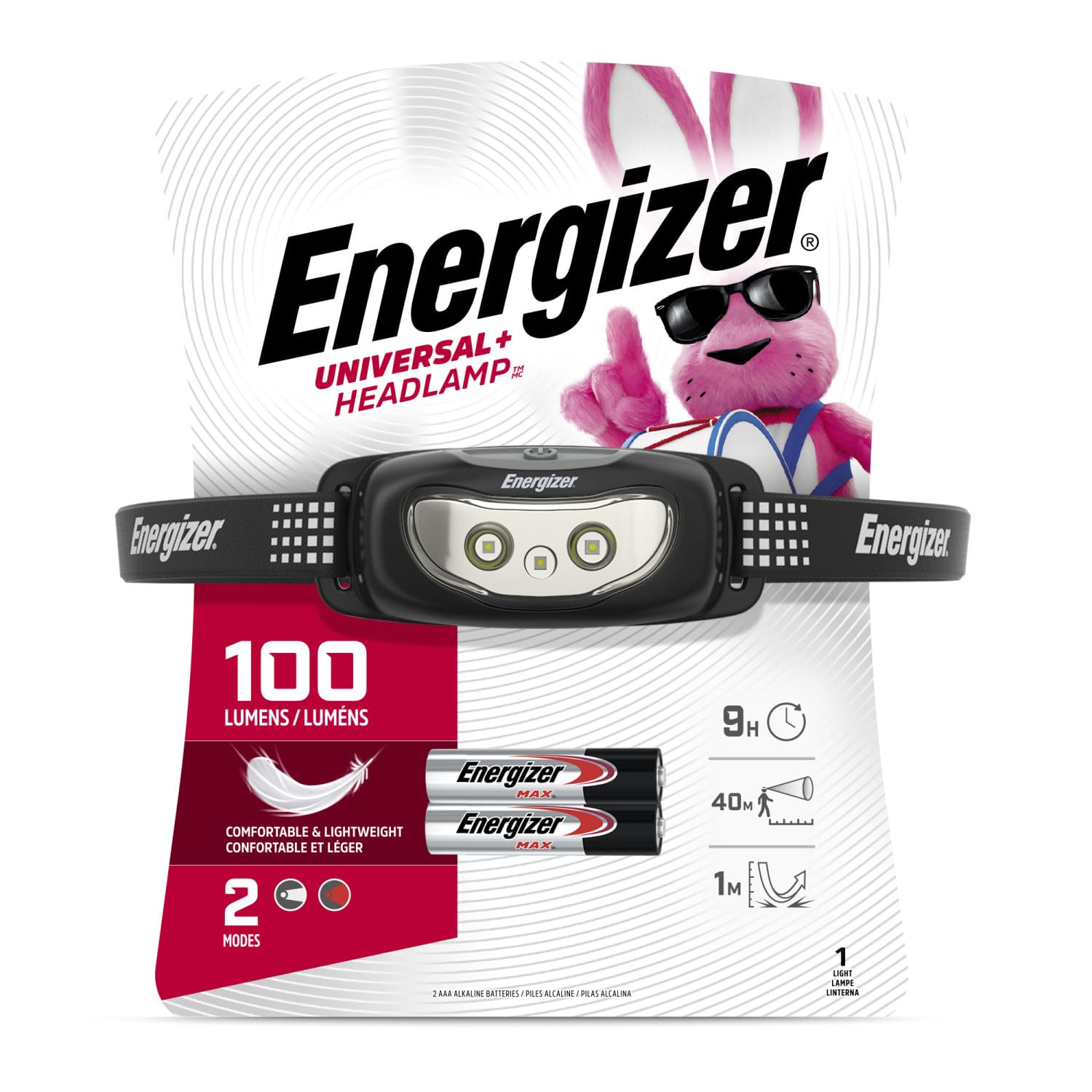 Foto 3 pulgar | Linterna Frontal Energizer Universal Plus Led Ligera, Paquete De 2 - Venta Internacional.