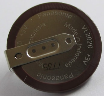 Foto 1 | Batería Recargable Panasonic Vl2020-1 Lithium Coin 3v - Venta Internacional.