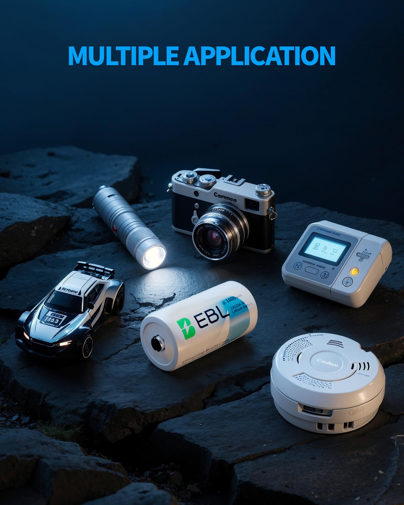 Foto 8 pulgar | Batería De Litio Ebl Cr123a 3v 1600mah - Paquete De 12 - Venta Internacional.