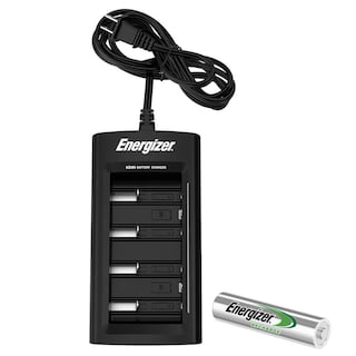 Foto 6 | Cargador Universal Pilas Energizer + 4 Pilas Recargables AAA