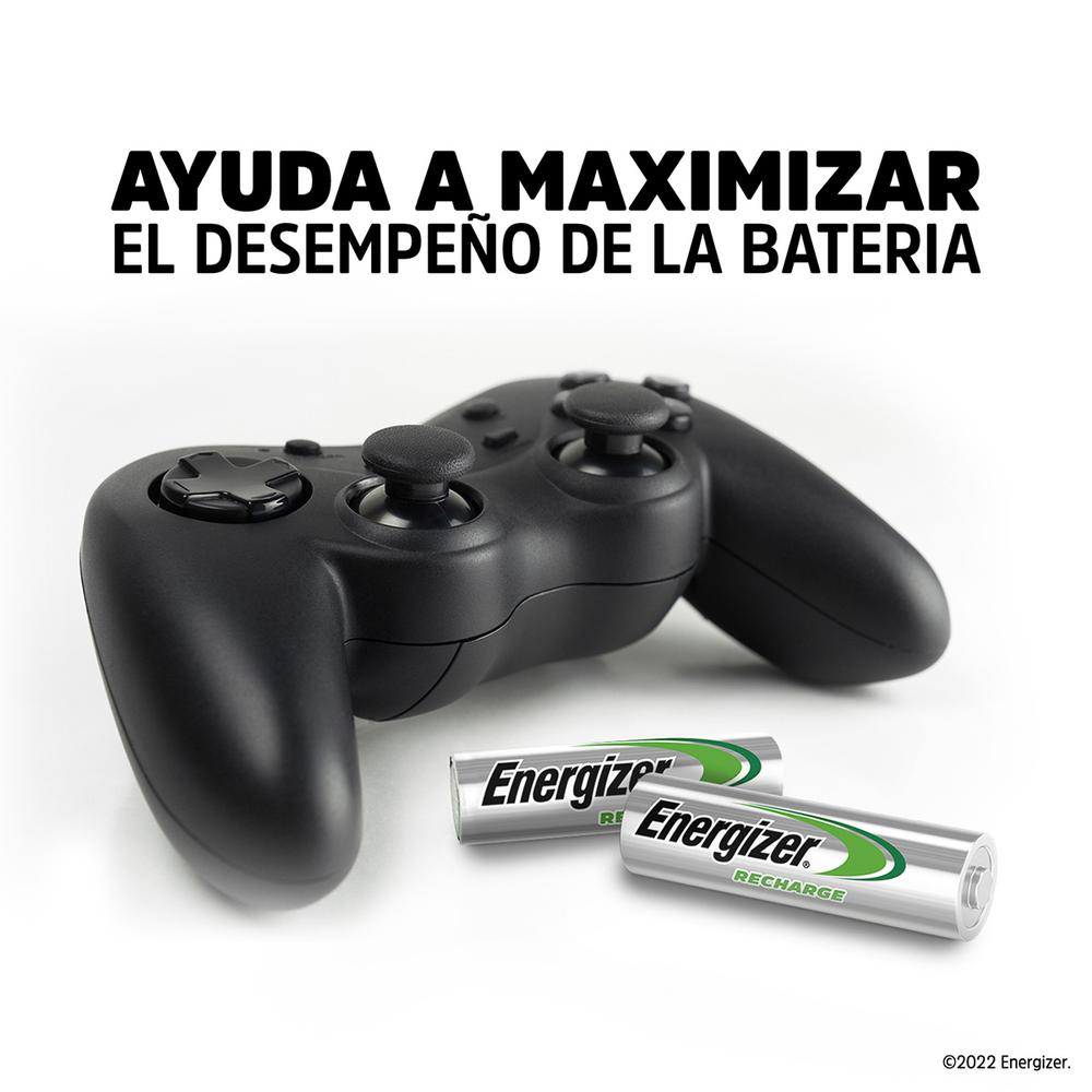 Foto 5 | Cargador De Pilas Energizer Maxi + 4 Pilas Recargables AA