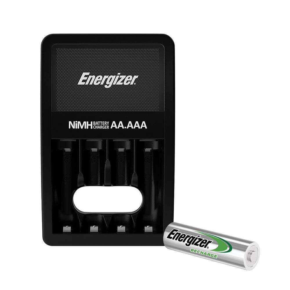 Foto 6 | Cargador De Pilas Energizer Maxi + 4 Pilas Recargables AA