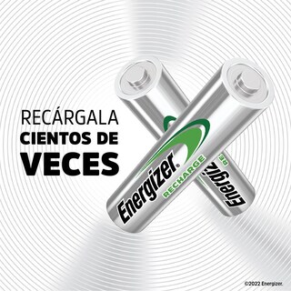 Foto 7 | Baterías Recargables Energizer Aa 2000 Mah Blister 24 Unidades