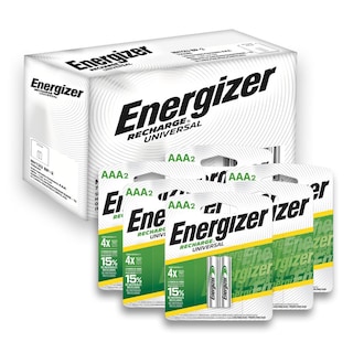 Foto 2 | Baterías Recargables Energizer Aaa 700 Mah Blister 12 Unidades