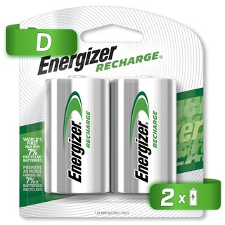 Foto 2 | Baterías Recargables Energizer D Blister 12 Unidades
