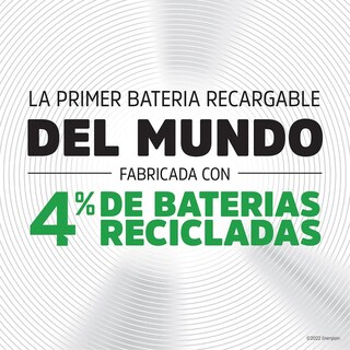 Foto 4 | Pila Energizer 9v Recargable Blister 12 Unidades