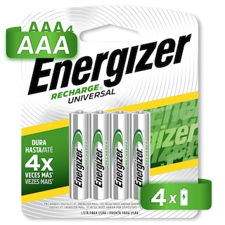 Foto 6 | Pilas Recargables Energizer 4 Aa + 4 Aaa 8 Piezas
