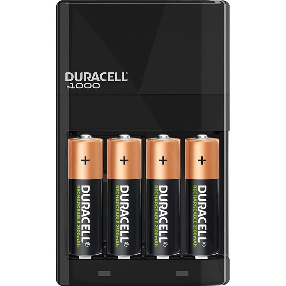 Foto 4 pulgar | Cargador Duracell Con 8 Pilas Recargable Aa 1.2v